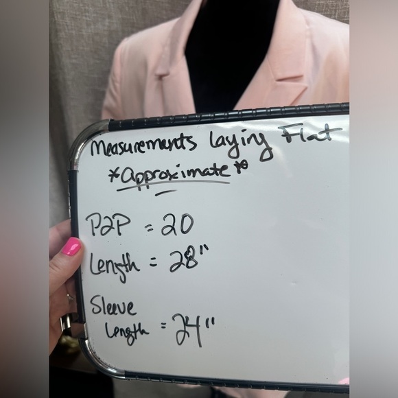 Vintage Newport News Easy Style Pink Blazer Size 14 - Picture 2 of 9